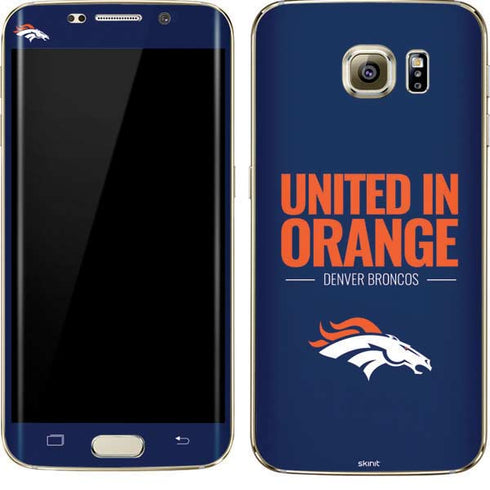 NFL Denver Broncos Team Motto Galaxy S7 Edge Skin
